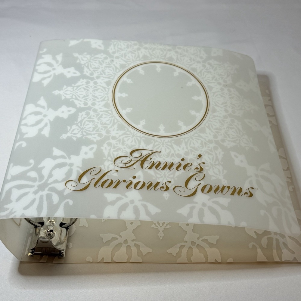 Annie's Crochet Dress Glorious Gowns Binder FLOWER GARDEN COLLECTION No Patterns